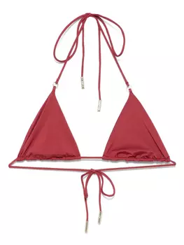 Лиф бикини Patrizia Pepe с треугольными чашками, красный