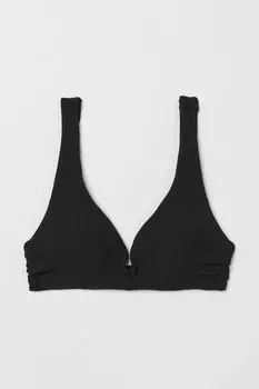 Лиф бикини с эффектом пуш-ап H&amp;M, черный