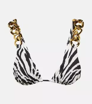 Лиф бикини с цепочкой SAME, разноцветный