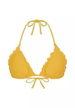 Лиф бикини с треугольными оборками CHIEMSEE, цвет Banana