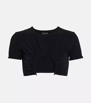 Лиф бикини с вырезами CHRISTOPHER ESBER, черный