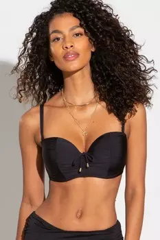 Лиф бикини Санта-Круз Pour Moi, черный