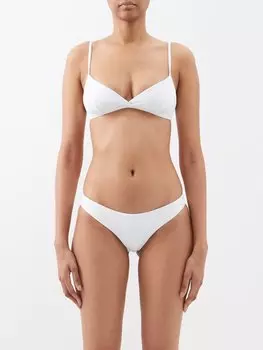 Лиф бикини tri crop из переработанного волокна. Matteau, белый