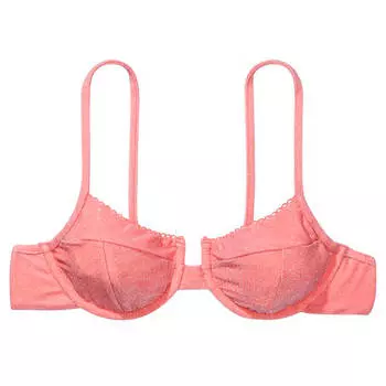 Лиф For Love &amp; Lemons Tiana Shine Bikini, розовый