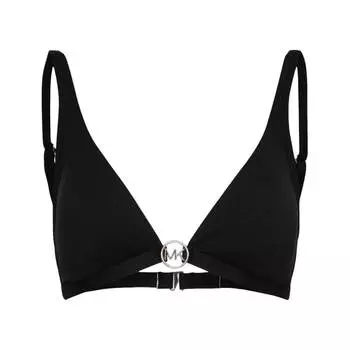 Лиф MICHAEL Michael Kors Bikini Iconic Solids, черный