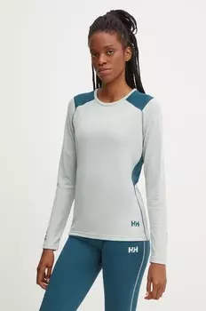 LIFA Active функциональный лонгслив Helly Hansen, бирюзовый