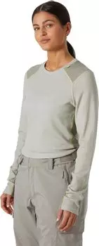 Lifa Merino в среднем весе Helly Hansen, цвет Mellow Grey