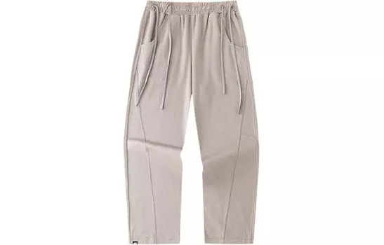 Life Collection Повседневные брюки женские льняные серые Anta