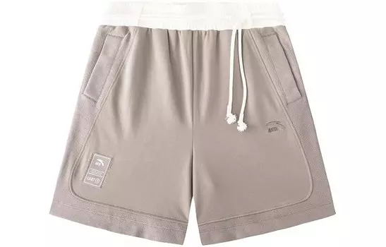 Life Collection Повседневные шорты женские льняные серые Anta