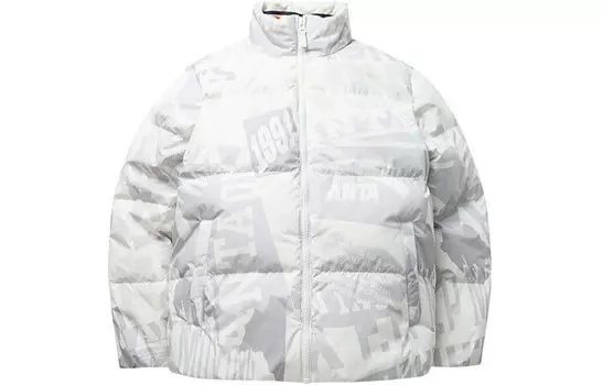 Life Collection Пуховик мужской белый Anta, белый