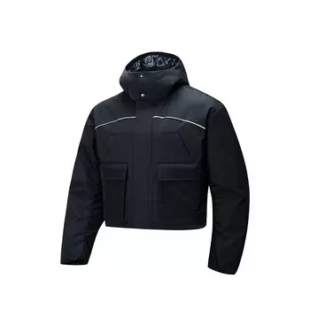Life Collection Пуховик унисекс черный Anta