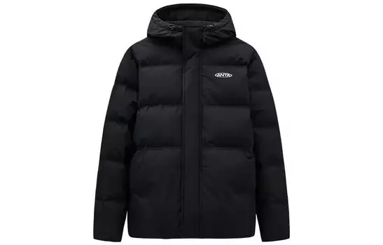 Life Collection Пуховик унисекс черный Anta, черный