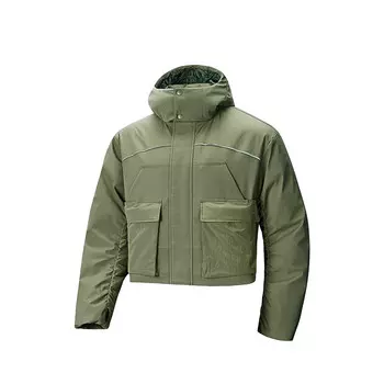 Life Collection Пуховик унисекс лесной зеленый Anta