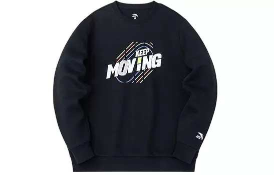 Life Collection Толстовка мужская черная Anta, черный