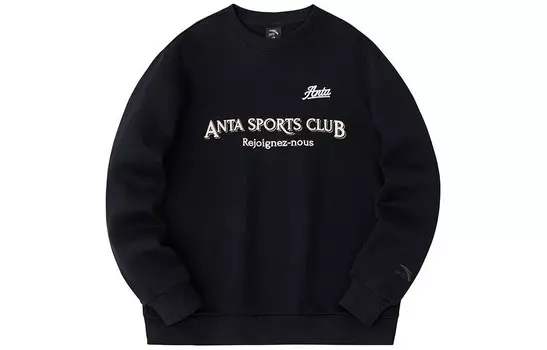 Life Collection Толстовка мужская черная Anta, черный