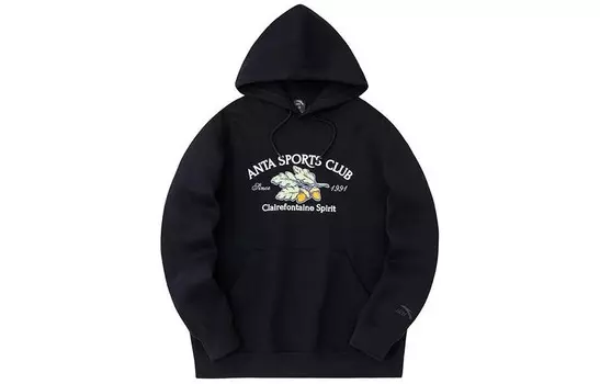 Life Collection Толстовка мужская черная Anta, черный