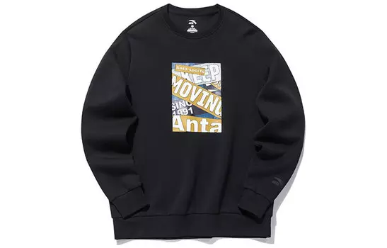 Life Collection Толстовка мужская черная Anta, черный