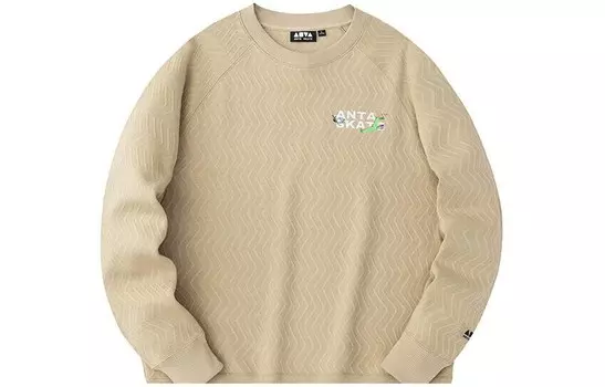 Life Collection Толстовка мужская светло-коричневая Anta, коричневый