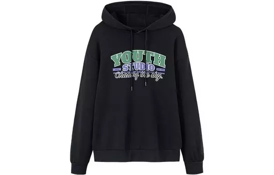 Life Collection Толстовка унисекс черная Anta, черный