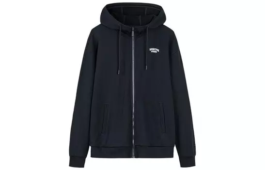 Life Collection Толстовка унисекс черная Anta, черный