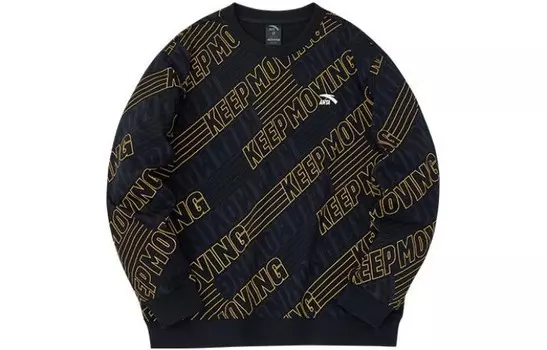 Life Collection Толстовка унисекс черная Anta, черный