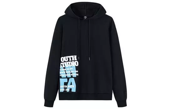Life Collection Толстовка унисекс черная Anta, черный