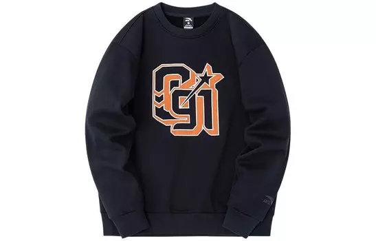Life Collection Толстовка унисекс черная Anta, черный