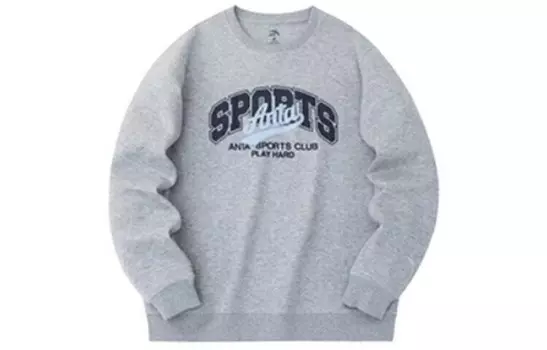 Life Collection Толстовка унисекс, цвет серый меланж Anta, цвет Heather Gray