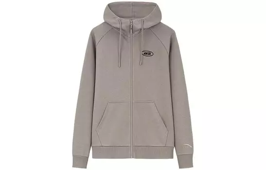 Life Collection Толстовка унисекс лен серый Anta, серый