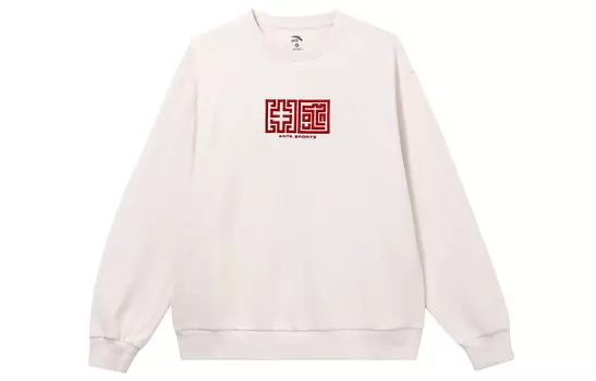 Life Collection Толстовка унисекс Ячменный белый Anta, белый