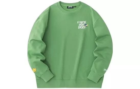 Life Collection Толстовка унисекс зеленая Anta, зеленый