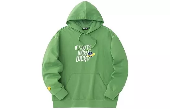 Life Collection Толстовка унисекс зеленая Anta, зеленый