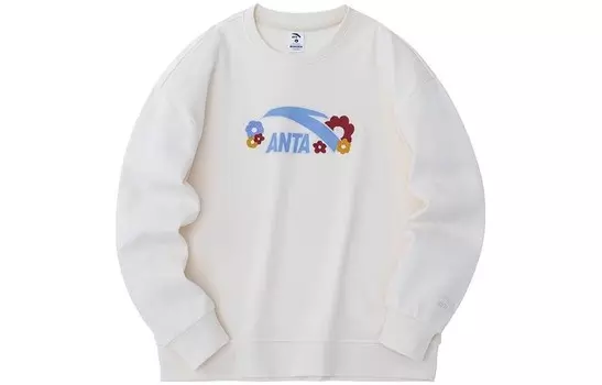 Life Collection Толстовка женская белая Anta