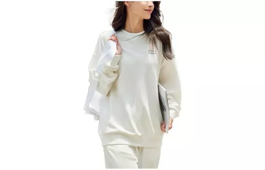 Life Collection Толстовка женская белая Anta