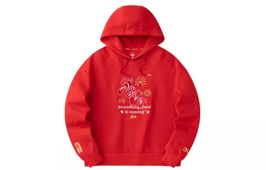 Life Collection Толстовка женская красная Anta