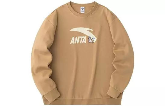 Life Collection Толстовка женская светло-коричневая Anta