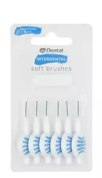 Life Dental 2 mm межзубные ершики, 6 шт.