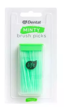 Life Dental Minty зубочистки
