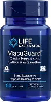 Life Extension, поддержка глаз Macuguard с Inna marka