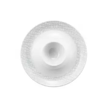 Life Fashion - Элегантная подставка для яиц серого цвета с полкой 13 см Seltmann Weiden, белый