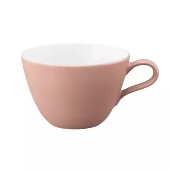 Life Fashion - Кофейная чашка Posh Rose с молоком 0,37 л Seltmann Weiden, белый/розовый