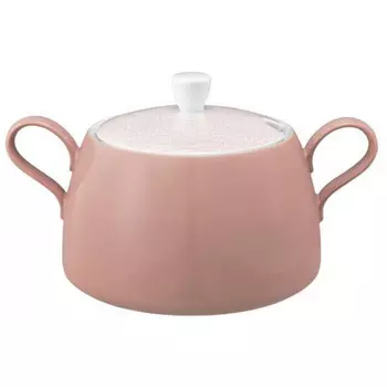 Life Fashion - Миска Posh Rose с крышкой 3,0 л Seltmann Weiden, белый/розовый