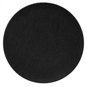 Life Fashion - Тарелка плоская круглая Glamorous Black, 33 см Seltmann Weiden, белый черный