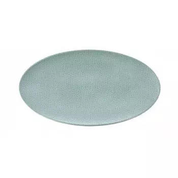 Life Fashion - Тарелка сервировочная Green Chic овальная 33x18 см Seltmann Weiden, белый/зеленый