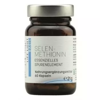 Life Light, L-селенометионин, 60 капсул