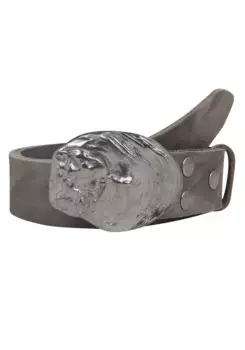 LIFEBULT by showroom 019° кожаный ремень Rettungsring By Showroom 019°, серый