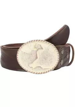 LIFEBULT by showroom 019° кожаный ремень Rettungsring By Showroom 019°, коричневый