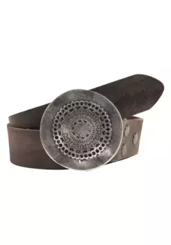 LIFEBULT by showroom 019° кожаный ремень Rettungsring By Showroom 019°, коричневый