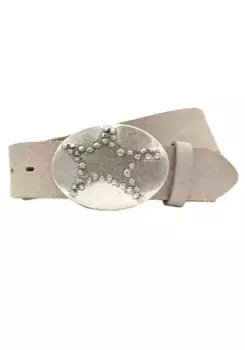 LIFEBULT by showroom 019° кожаный ремень Rettungsring By Showroom 019°, бежевый