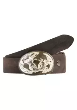 LIFEBULT by showroom 019° кожаный ремень, с пряжкой Rettungsring By Showroom 019°, коричневый